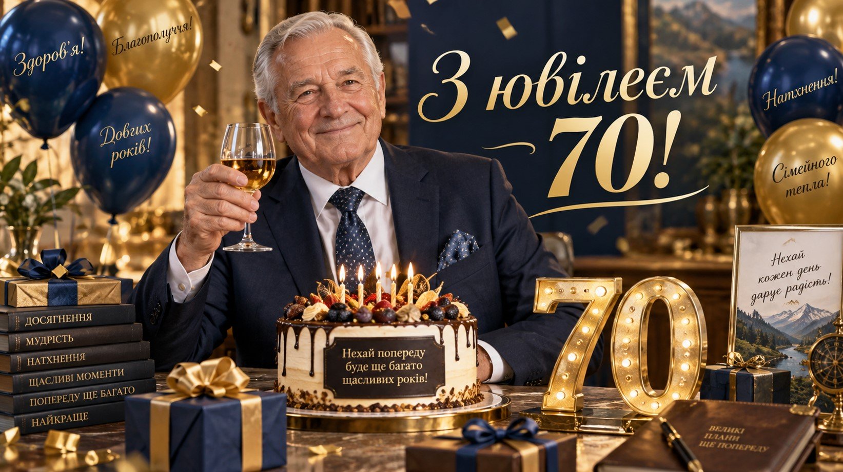З ювілеєм 70 мужчині